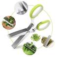 5 Layers kitchen scissor,Vegetable & Fruit Cutter & Slicer Scissor With 5 Layer- Save Time And Energy - Salad Maker -Kitchen Utensils. 