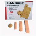 100pcs Medical Wound Adhesive Paster - Keep Your Wounds Secure Four Piece Set Of Bandages Breathable Nose Bridge Patch Acne P. 