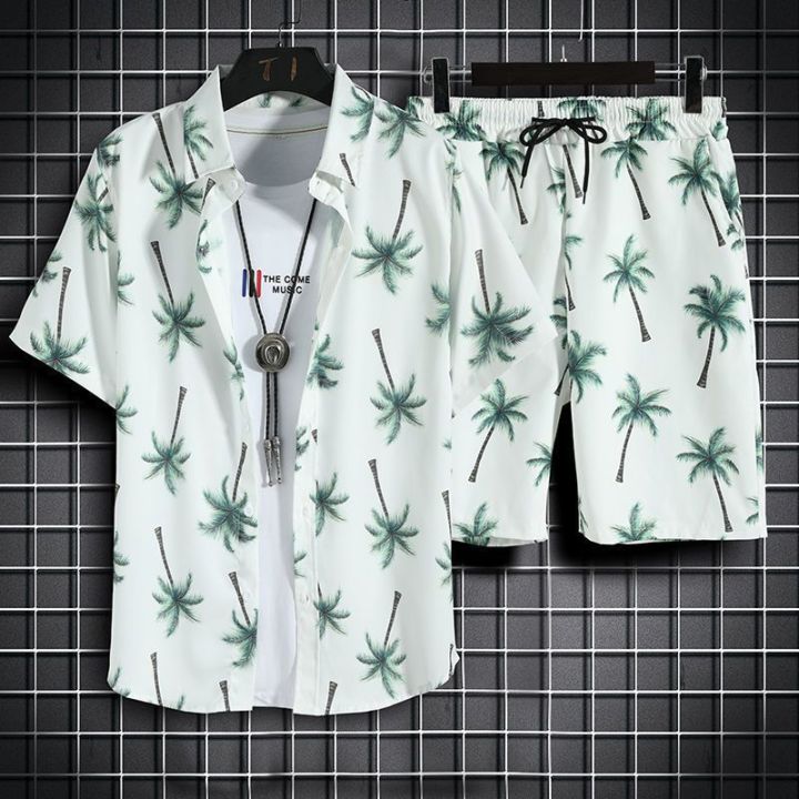 Beach%20Clothes%20For%20Men%202%20Piece%20Set%20Quick%20Dry%20Hawaiian%20Shirt%20and%20Shorts%20Set%20Men%20Fashion%20Clothing%20Printing%20Casual%20Outfits%20Summer%20-%20Image%202