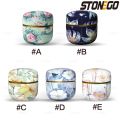 Airtight Stash Jar Storage Container for Tea Cigarettes Herbs Spices Smell Proof Essential Features 85x85mm. 