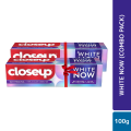 Closeup Toothpaste White Now 100g (Bundle of 2). 
