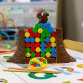 Kids Balance Tower Board Game Stacking Blocks Puzzle Toy Family Games Save The Collapsing Squirrel For Toddlers  . 