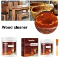 100g Wood Furniture Floor Polishing Agent Anti-Corrosion Wood Wax Oil Furniture Restorer Non-Toxic Wooden Floor Care. 