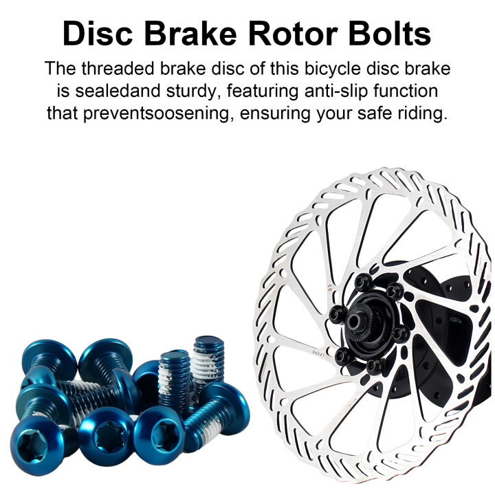 CNC%20Disc%20Brake%20Rotor%20Bolts%EF%BC%8CT25%20Steel%20Bicycle%20Bolts%20Kit%20for%20MTB/Road%20Bike,%2012Pcs%20-%20Image%204