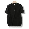 Luxury Lining Polo Neck Knitted T-shirt For Men - Fashion | T-Shirts For Men | Men's Wear | Polo T-Shirts |. 