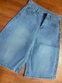Women's Non-Stretch Denim Capri Pants. 