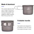 Widesea Camping Mug Outdoor Coffee Tea Aluminum Cup Tourism Tableware Picnic Cooking Supplies Equipment Tourist Trekking Hiking. 