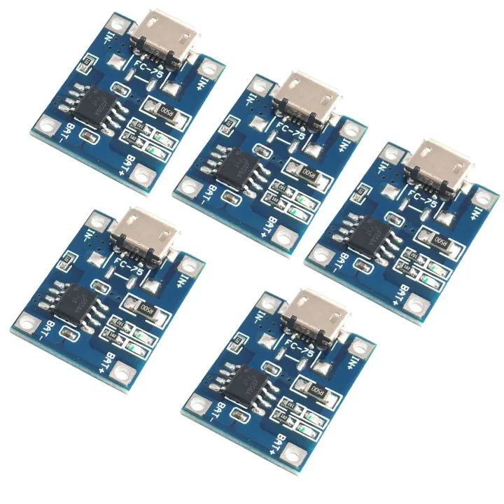 5%20Pcs%205V%20mini%20TP4056%20Lithium%20Battery%20Charging%20Board.%20Micro%20USB%20Charging%20module%20for%2018650%20Cell%20and%203.7v%20Cell%20-%20Image%202
