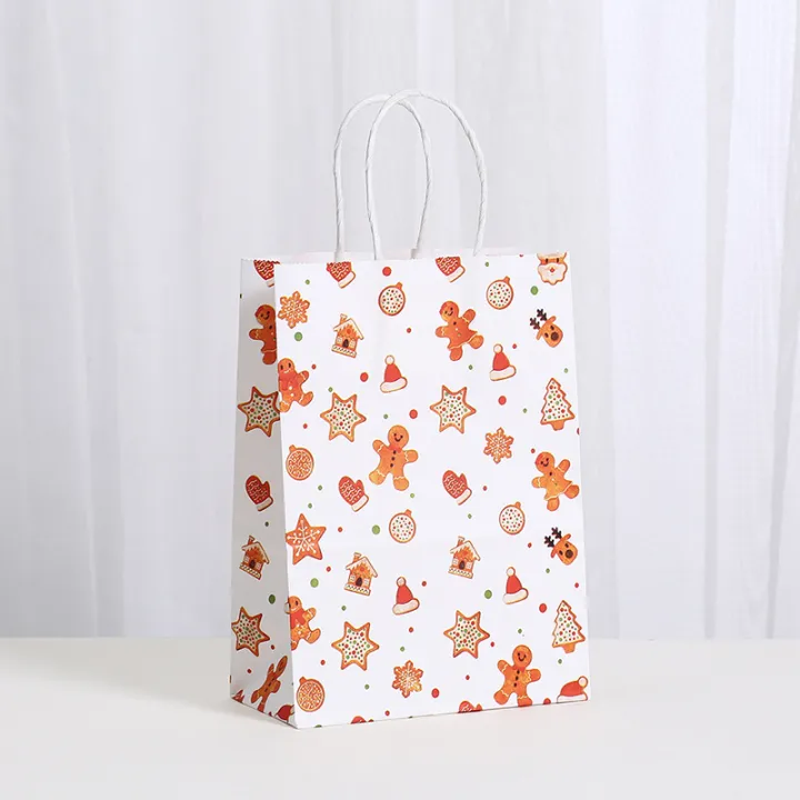 6/12/24pcs%20Merry%20Christmas%20Kraft%20paper%20%20Tote%20Bags%20Packaging%20Child%20for%20Candy%20Snack%20Storage%20Pouch%20Birthday%20Party%20Favors%20-%20Image%206