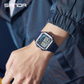 SANDA Outdoor Sport Electronic Watch Men Multifunction Watches Alarm Clock Chrono Waterproof LED Digital Double Time Watch. 