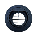 Rotatable Diesel Heater Duct Connector Black Flat round Air Vent Outlet for Car Truck Van Camper - Sizes 42mm 60mm 75mm 90mm. 