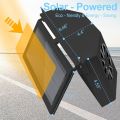 New 3 Head Car Exhaust Fan USB Rechargeable Solar High Wind Power Air Circulation Cooling Heat Dissipation No Tool Easy Install.