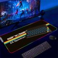 Retro Sinclair Zx Spectrum For Rgb Mouse Pad Xxl Steelseries Laptop Mat Gaming Backlit Keyboard Gamer Table Deskpad. 