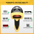 NETUM L8BL Blueooth Wireless 2D Barcode Scanner and L5 Wired QR Barcode Reader PDF417 Automatic Sensing for Pos Scanning. 