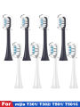 4PCS Replacement Brush Heads For Mijia T301 T302 T501 T501C Sonic Electric Toothbrush Head Soft Bristle.