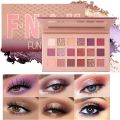 "18-Color Eyeshadow Palette with Glitter & Matte Shades – Long-Lasting, Versatile Makeup Palette for Stunning Eye Looks". 