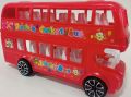 TOY DOUBLE DECKER BUS/ TOY DOUBLE DOUCKER BUS FOR KIDS / PALSTIC TOY FOUBLE DECKER BUS. 