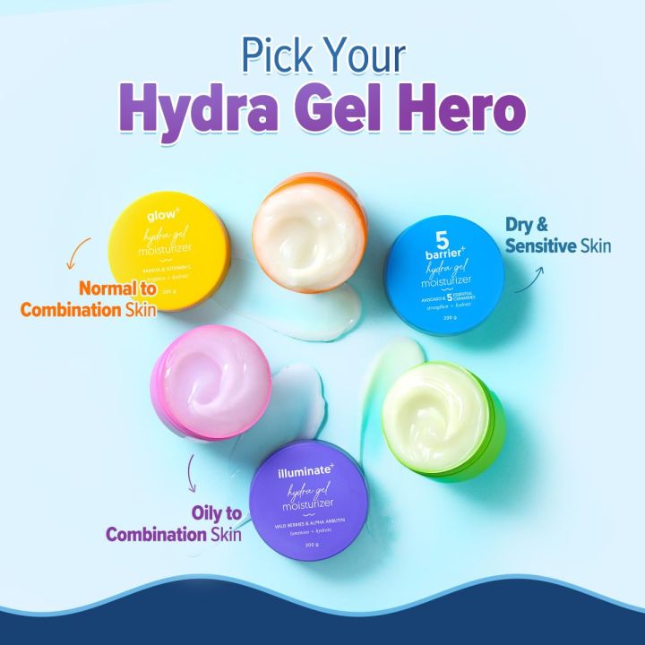 Aqualogica%20Illuminate%20+%20Hydra%20Gel%20Moisturizer%20with%20Wild%20Berries%20&%20Alpha%20Arbutin-200g%7C24%20Hour%20Intense%20Hydration%7CWater-Like%20Gel%20Texture%7CNon-Sticky%20&%20Quick%20Absorbing%20for%20Luminous%20Skin%20-%20Image%205