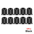 AUTCOAT Tire Stem Valve Caps, Plastic Valve Caps, Universal Stem Covers for Cars, SUVs, Bike and Bicycle, Trucks, Motorcycles. 