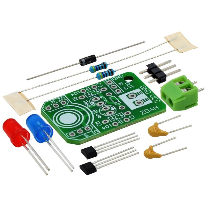 Magnetic detection Hall magnetic induction sensor magnetic pole ...