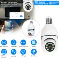 V380 PRO IP bulb camera PTZ 2MP 360 Degree Rotation Night Vision.