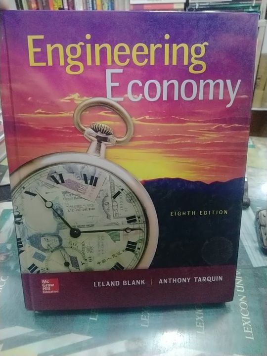 Engineering Economy Leland Black Anthony Tarquin 8th edition