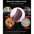 Mini Electric DIY Polishing Machine Bench Table Grinder Polisher Polisher Machine Sanding Machine with Mini Sanding Pad Backer. 