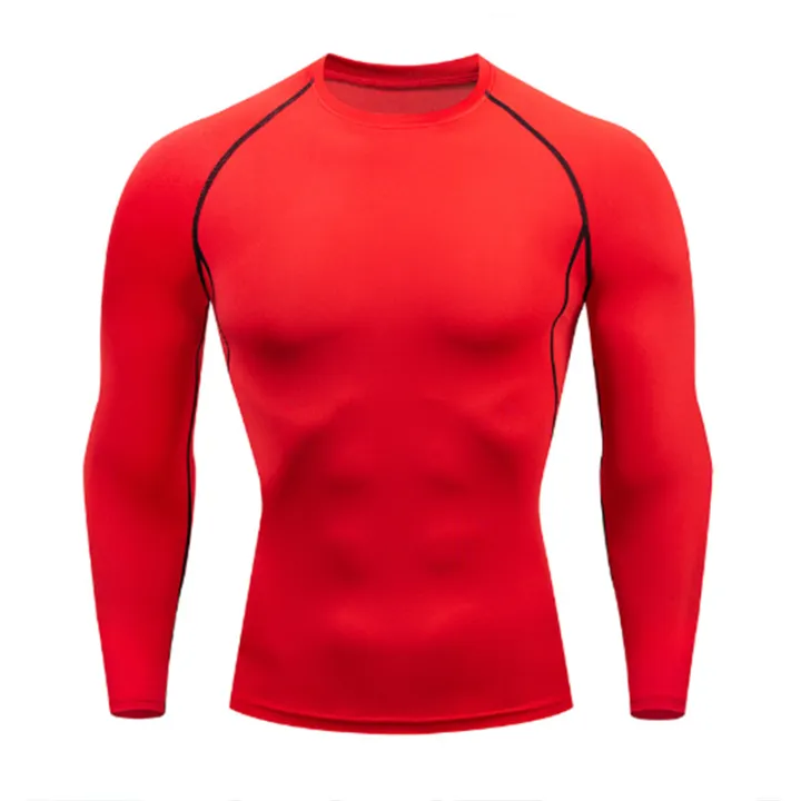 Men's%20thermal%20sports%20underwear%20elastic%20quick%20drying%20O-neck%20round%20neck%20thin%20autumn%20slim%20long%20sleeve%20base%20shirt%20men's%20top%20-%20Image%207