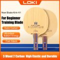 LOKI KIRIN K1/K2/K3  Blade 7/5-Ply OFF+ Ping Pong Paddle Pure Wood Carbon  Blade Beginner Recommended. 