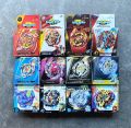 Beyblade Beyblade with chassis and pull line model metal assembled gyro cover straight. 