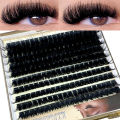 Fluffy Thick Lash Clusters DIY Eyelash Extension Mix 10-18mm Lash Clusters 30D-100D Wispy Individual Eyelash Extensions Clusters. 
