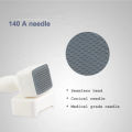 1Pcs white 140Pin Adjustable stainless steel needle Microneedle. 