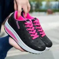 Women Shoes Spring Autumn Fashion Platform Sneakers Women Plus Size Lacing Casual Loafers Shoes for Women Zapatos De Mujer. 