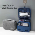 Large Capacity Washing Supplies Storage Bag Multifunction Travel Storage Handbag Portable Makeup Bag Waterproof Hanging Bags. 