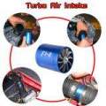 F1-z turbo supercharger Turbo 2-blade fan for air filter hose add oil-saving acceleration and install 100% genuine imported products (blue). 