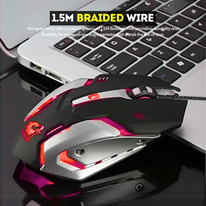 PRO%20Wired%20Gaming%20Mouse%20RGB%20with%203200dpi%20-%20Breathing%20LED%20USB%20Wired%20Optical%20Computer%20Mouse%20with%206%20Buttons%20&%20Braided%20Wire%20including%20Side%20Buttons%20-%20Mouse%20with%20FREE%20Mouse%20Pad%20for%20laptop,%20PC,%20Gaming%20&%20Office%20Use%20by%20FunBug%20-%20Image%206