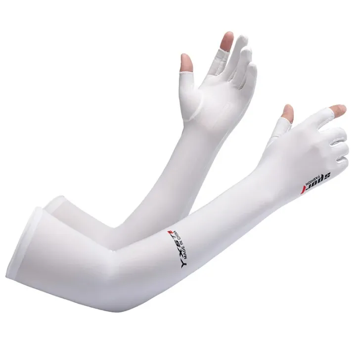 1pair%20Sport%20Arm%20Sleeves%20Cycling%20Running%20Fishing%20Climbing%20Arm%20Cover%20Sun%20UV%20Protection%20Ice%20Cool%20Sleeves%20With%205-finger%20Cuff%20Outdoo%20-%20Image%207