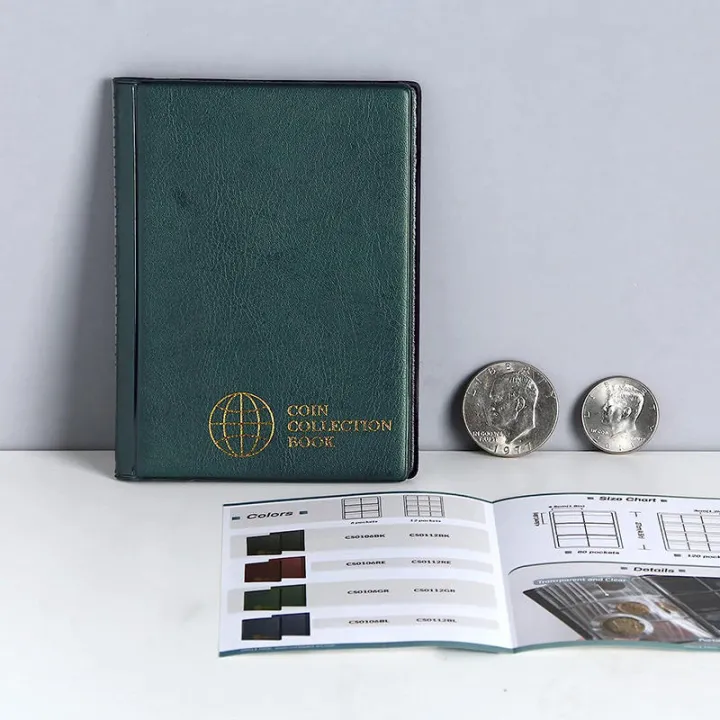 120%20Pockets%20Coin%20Collection%20Book%20Coin%20Collection%20Holder%20Album%20Commemorative%20Coin%20Organizer%20Storage%20-%20Image%205