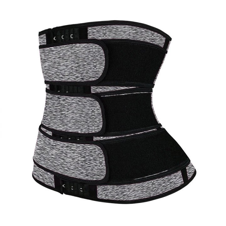 Women%20Waist%20Trimmer%20Tripple%20Belts%20Waist%20Trainer%20Shaperwear%20Tummy%20Control%20Slimming%20Fat%20Burning%20For%20Postpartum%20Sheath%20Belt%20-%20Image%203
