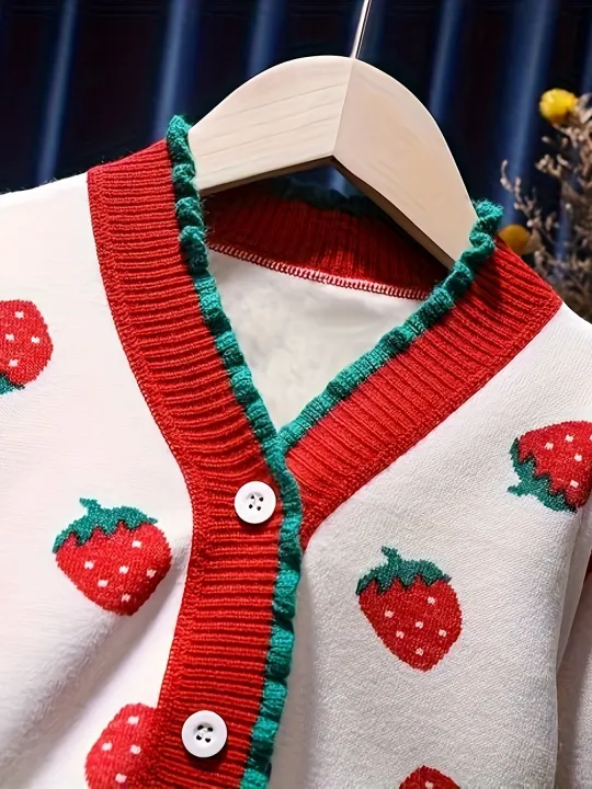 Girls'%20Sweater%20Cardigan%20New%20Spring%20and%20Autumn%20Style%20Children's%20Knitwear%20Baby%20Stylish%20Knit%20Sweater%20Casual%20Jacket%20-%20Image%203