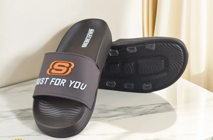 Skechers%20Hyper%20Burst%20Memory%20Foam%20Slides%20For%20Men's%20Premium%20Quality%20-%20Image%203