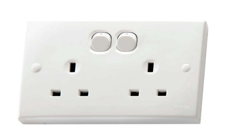 13A Universal Double Power Socket