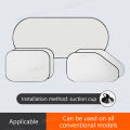 SEAMETAL Car Side Window Sun Shade Cover Foldable Front Rear Window Sunshade Curtain Back Windshield Summer Sun Protection Cover. 