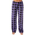 Women Pants Plaid Cotton Loose Ladies Pajama Pants Pyjama Trousers Men Sleep Bottoms Lounge Wear Sleep Lounge Pants Bottoms. 