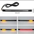multifunction LED Motorcycle strip lights brake tail turn signal license plate. 