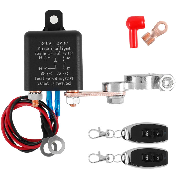 Remote%20Battery%20Disconnect%20Switch%2012V%20200/250A%20Remote%20Control%20Battery%20Switch%20Relay%20Anti-theft%20Car%20RV%20Boat%20Battery%20Kill%20Switch%20-%20Image%207