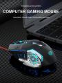G8 RGB Luminous Wired Gaming Mouse ā High Precision Optical Sensor, Adjustable DPI, Ergonomic Design & LED Backlight for PC/Laptop.