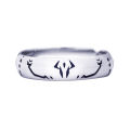 Anime Rings Ryomen Sukuna Forehead Badge Cosplay Props Ring Black Dead Eye Unisex Ring Jewelry  Accessories. 