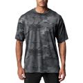 Camouflage Running T-shirts Mens Oversized Half Sleeve Dropped Shoulder Loose Fitness T Shirt Summer Gym Bodybuilding Tops Tees.