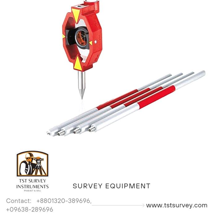 LEICA type Mini PRISM POLE -30/0.MM For TOTAL STATION